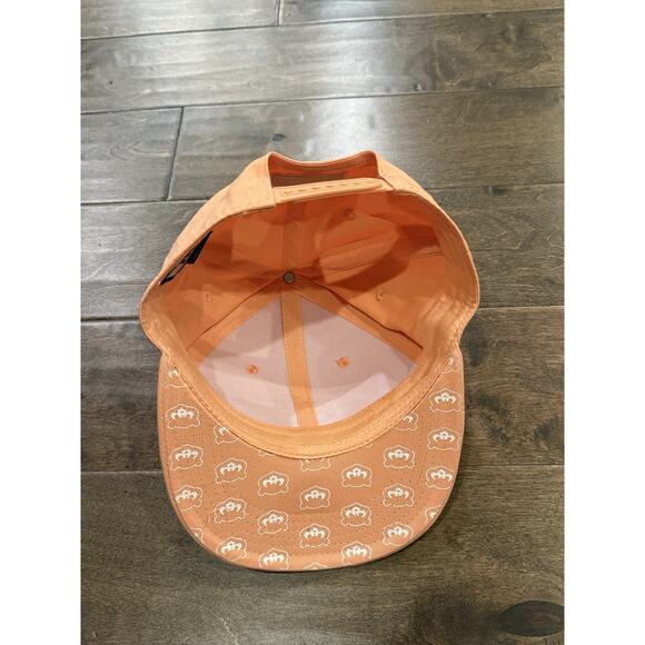 Melonwear Chicago Cubs 1979 Era Logo Budweiser Embroidered Peach Snapback Hat - Picture 8 of 9